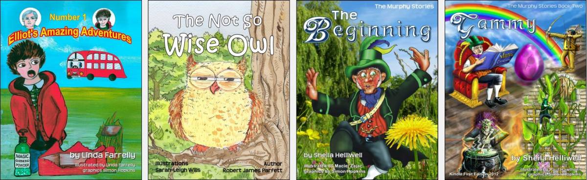 Children's Stories Net Author's Book Covers