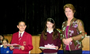 Young Writer Awards Cermony - Sheila Helliwell